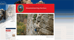 Desktop Screenshot of potomacmountainclub.org